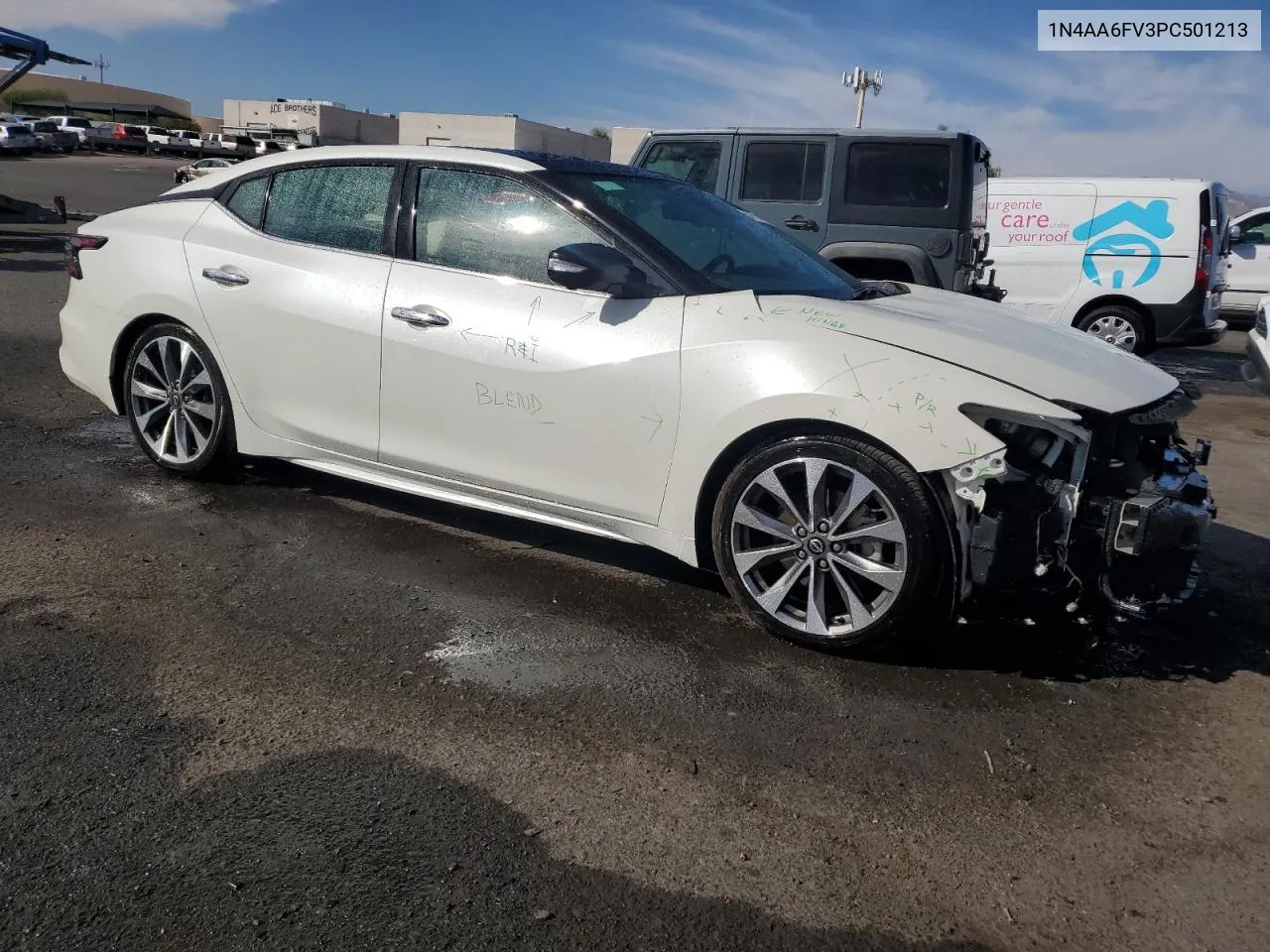 2023 Nissan Maxima Platinum VIN: 1N4AA6FV3PC501213 Lot: 75566674