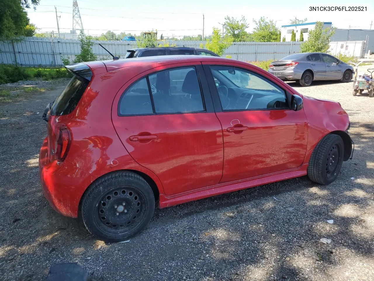 2015 Nissan Micra VIN: 3N1CK3CP6FL202521 Lot: 57281064