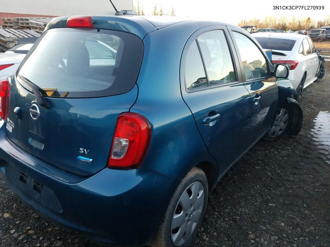 2015 Nissan Micra VIN: 3N1CK3CP7FL270939 Lot: 78896374