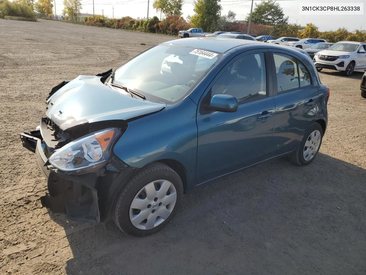 2017 Nissan Micra VIN: 3N1CK3CP8HL263338 Lot: 75164444