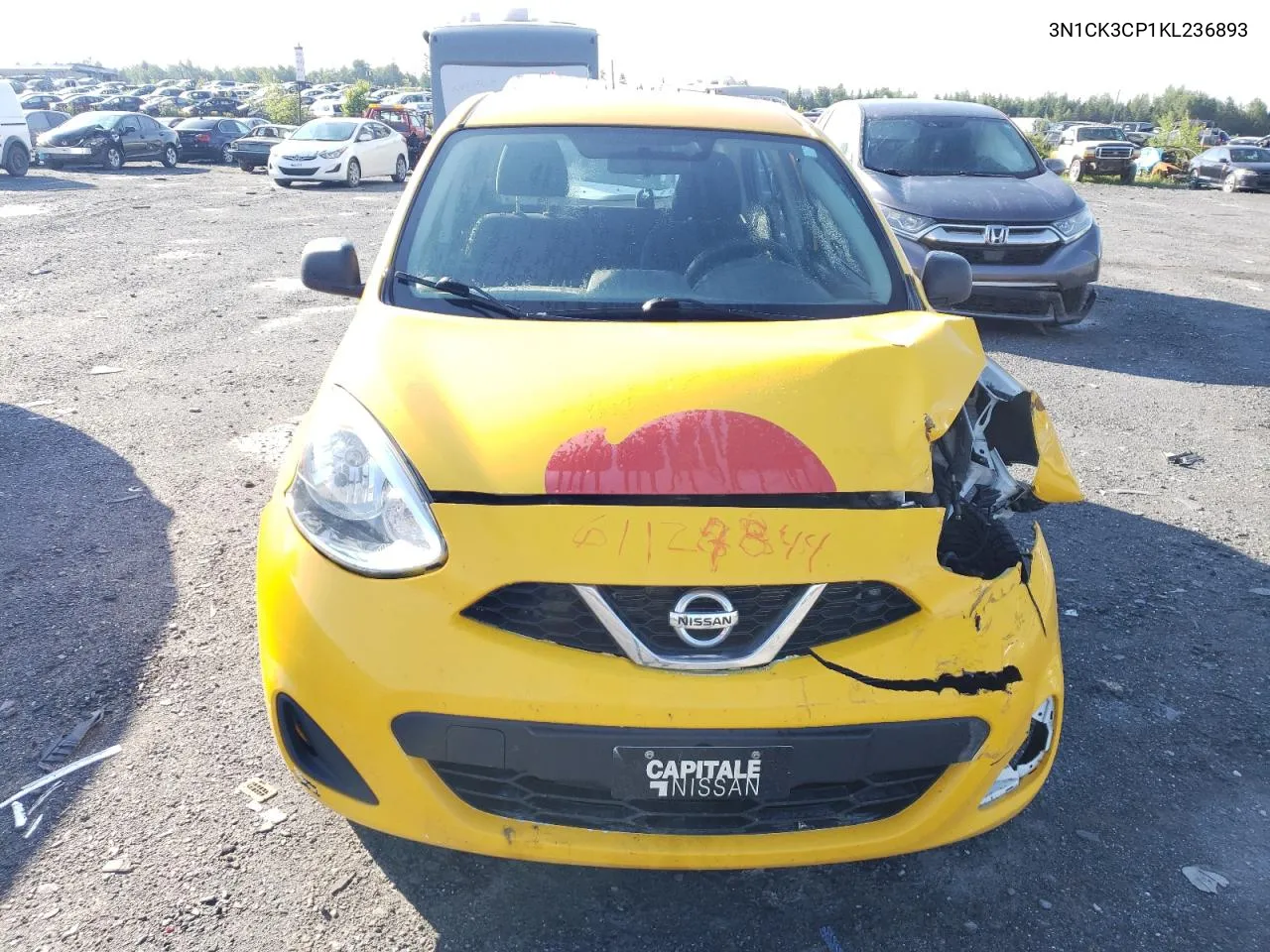 2019 Nissan Micra VIN: 3N1CK3CP1KL236893 Lot: 61127844