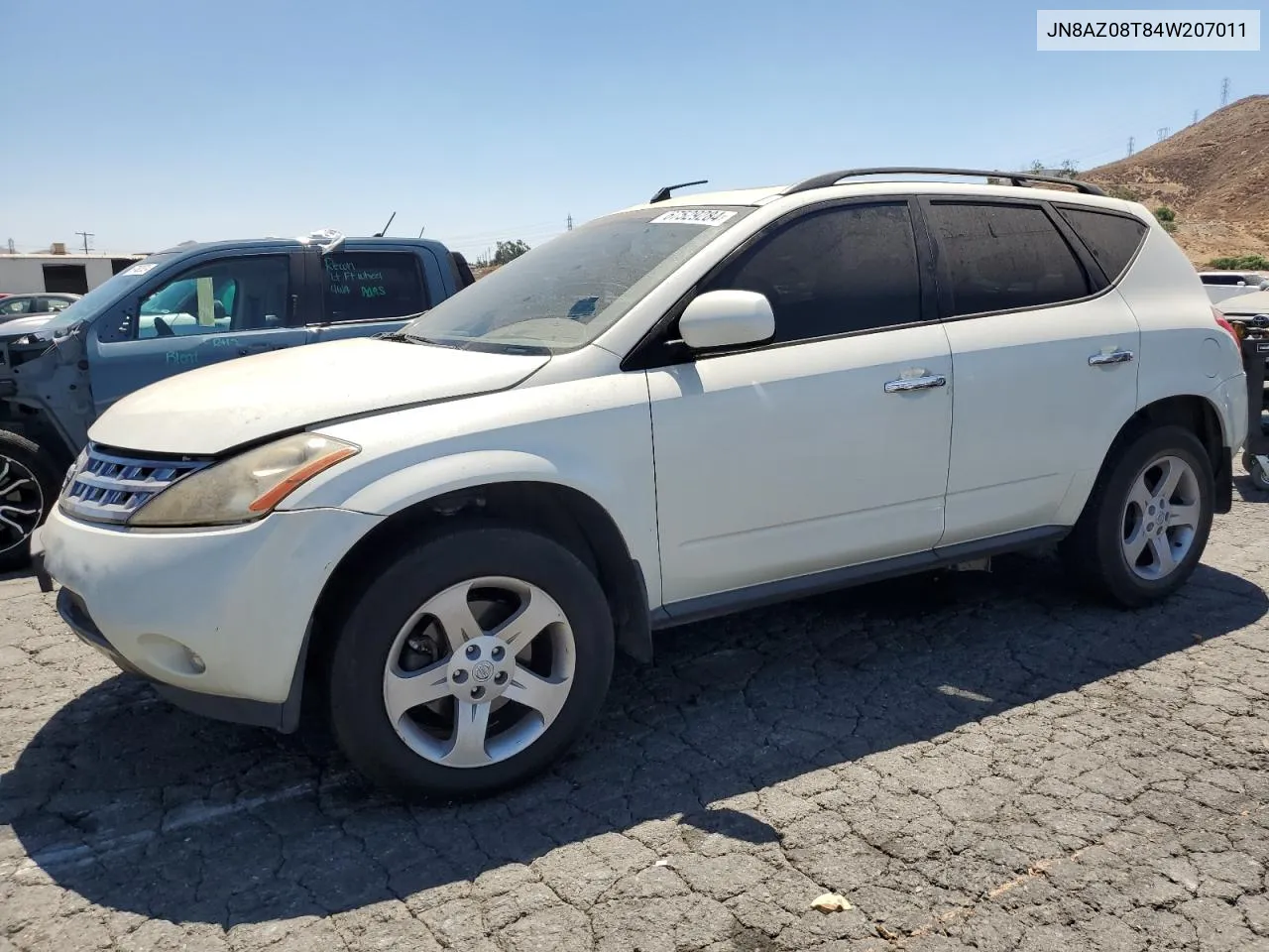 2004 Nissan Murano Sl VIN: JN8AZ08T84W207011 Lot: 67529284