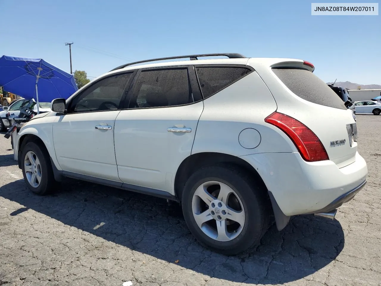 JN8AZ08T84W207011 2004 Nissan Murano Sl