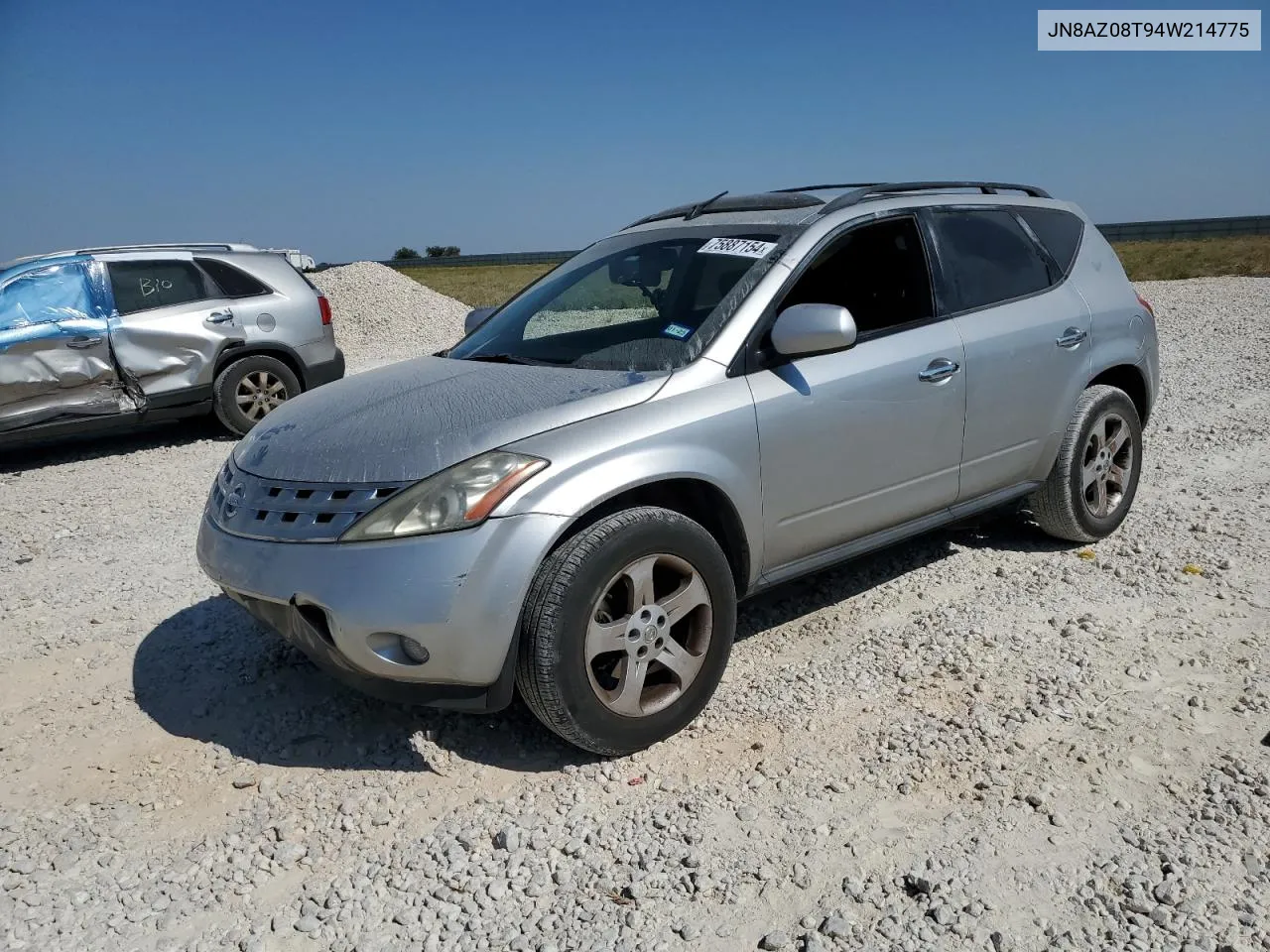 JN8AZ08T94W214775 2004 Nissan Murano Sl