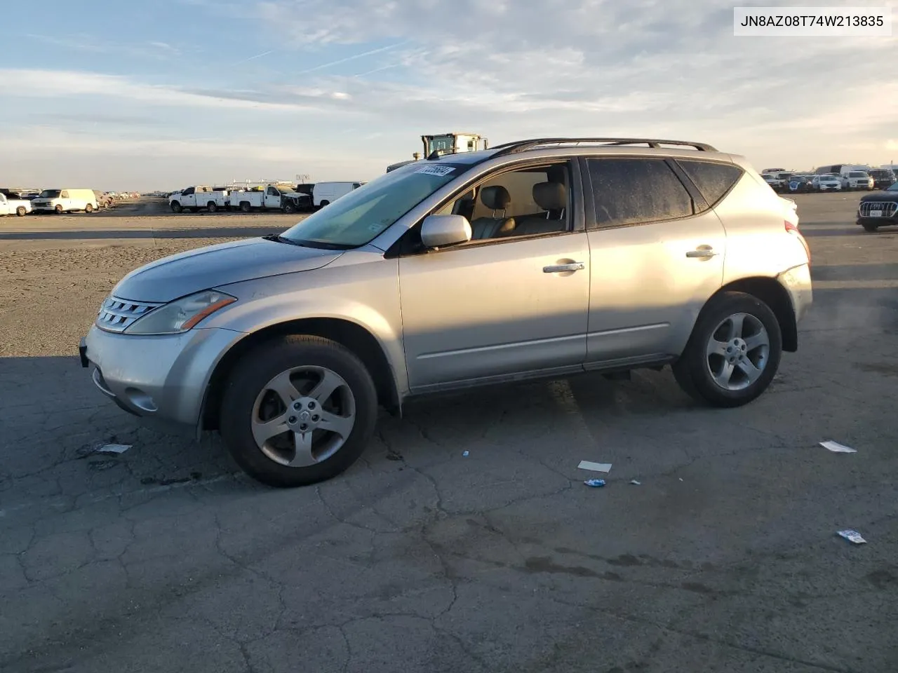 2004 Nissan Murano Sl VIN: JN8AZ08T74W213835 Lot: 77225604