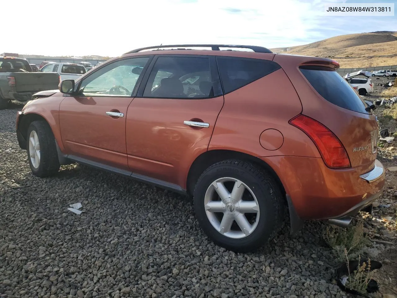 2004 Nissan Murano Sl VIN: JN8AZ08W84W313811 Lot: 80088634