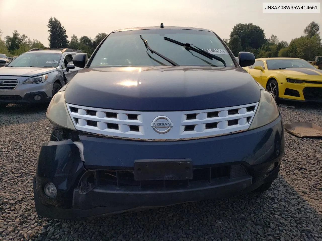 JN8AZ08W35W414661 2005 Nissan Murano Sl