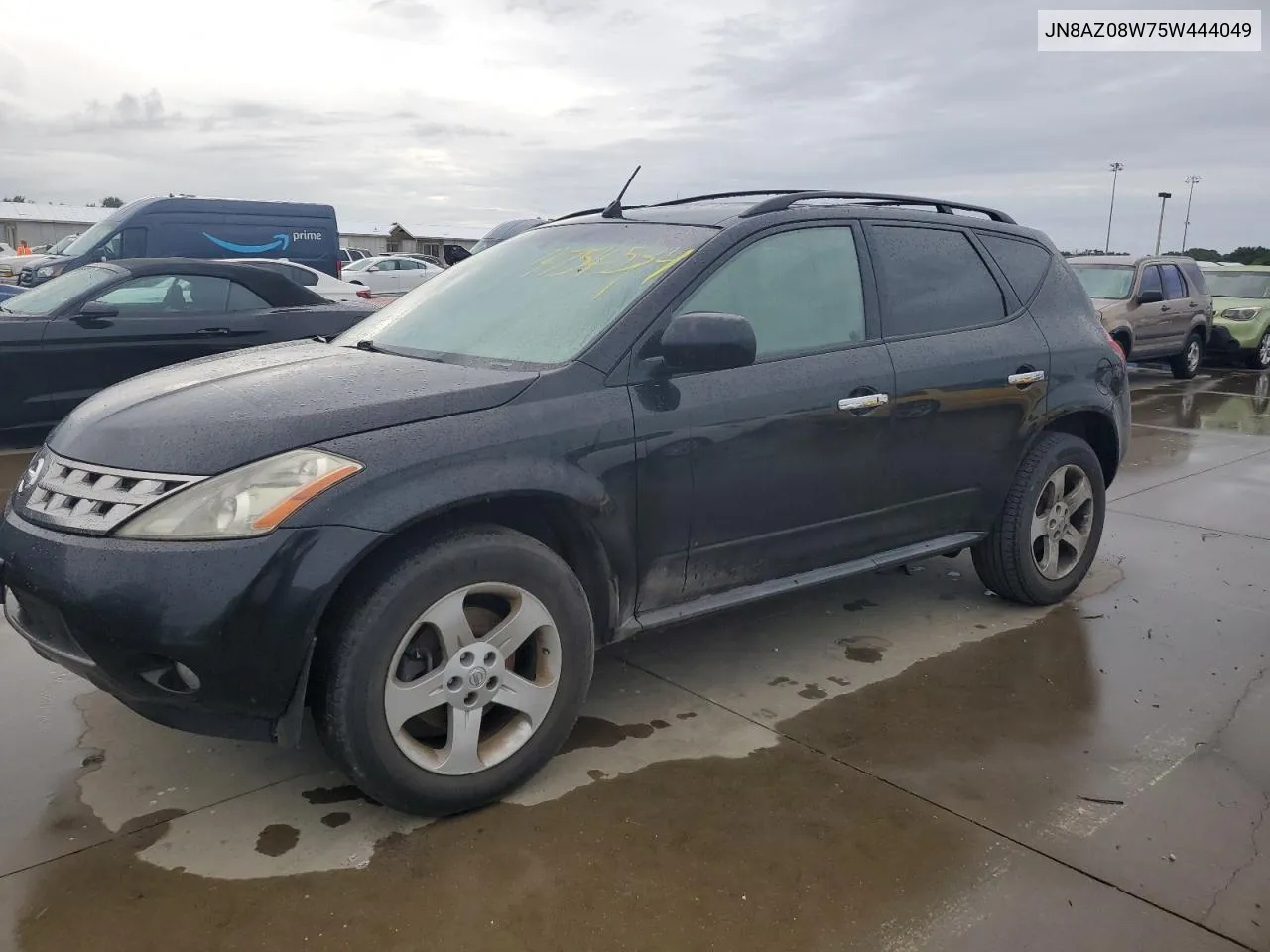 2005 Nissan Murano Sl VIN: JN8AZ08W75W444049 Lot: 74754534