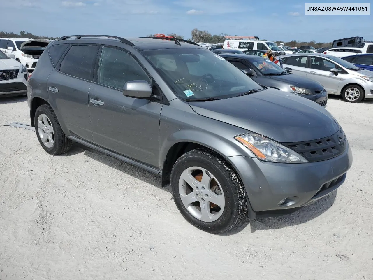 JN8AZ08W45W441061 2005 Nissan Murano Sl