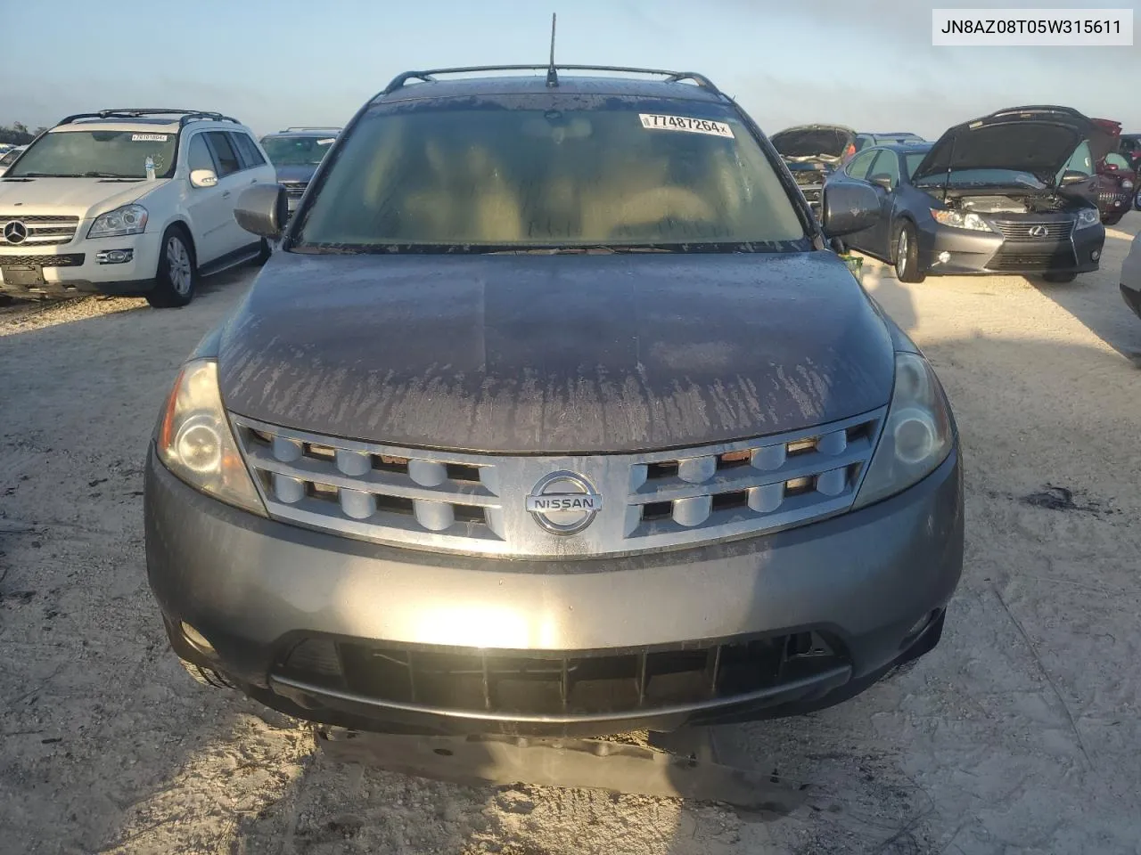 JN8AZ08T05W315611 2005 Nissan Murano Sl