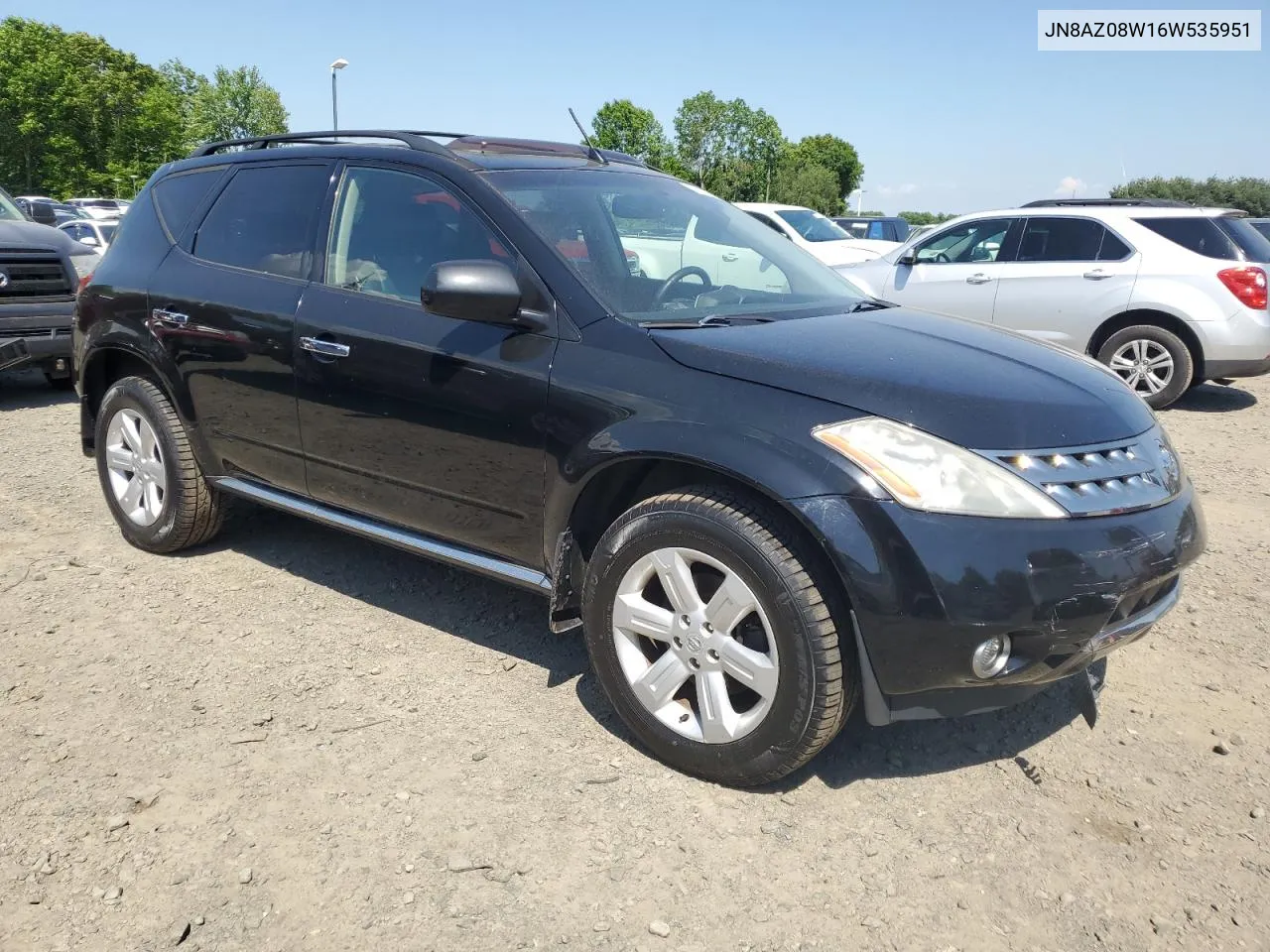 JN8AZ08W16W535951 2006 Nissan Murano Sl