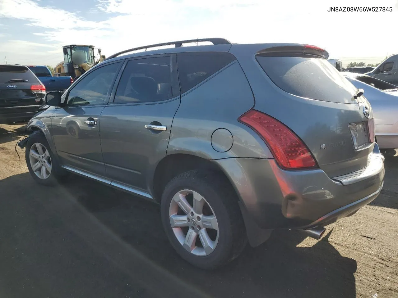 2006 Nissan Murano Sl VIN: JN8AZ08W66W527845 Lot: 57512924