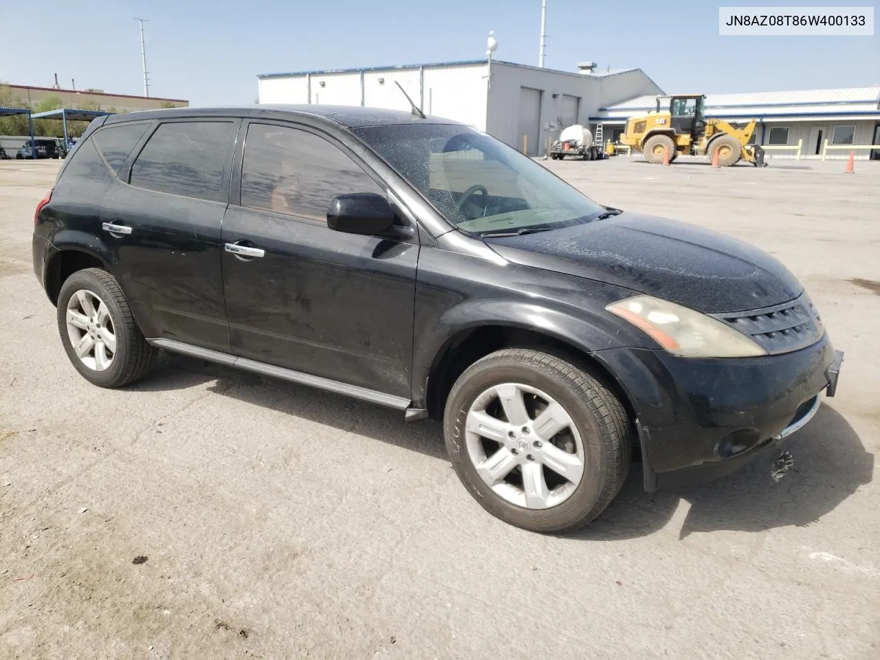 2006 Nissan Murano Sl VIN: JN8AZ08T86W400133 Lot: 66763564