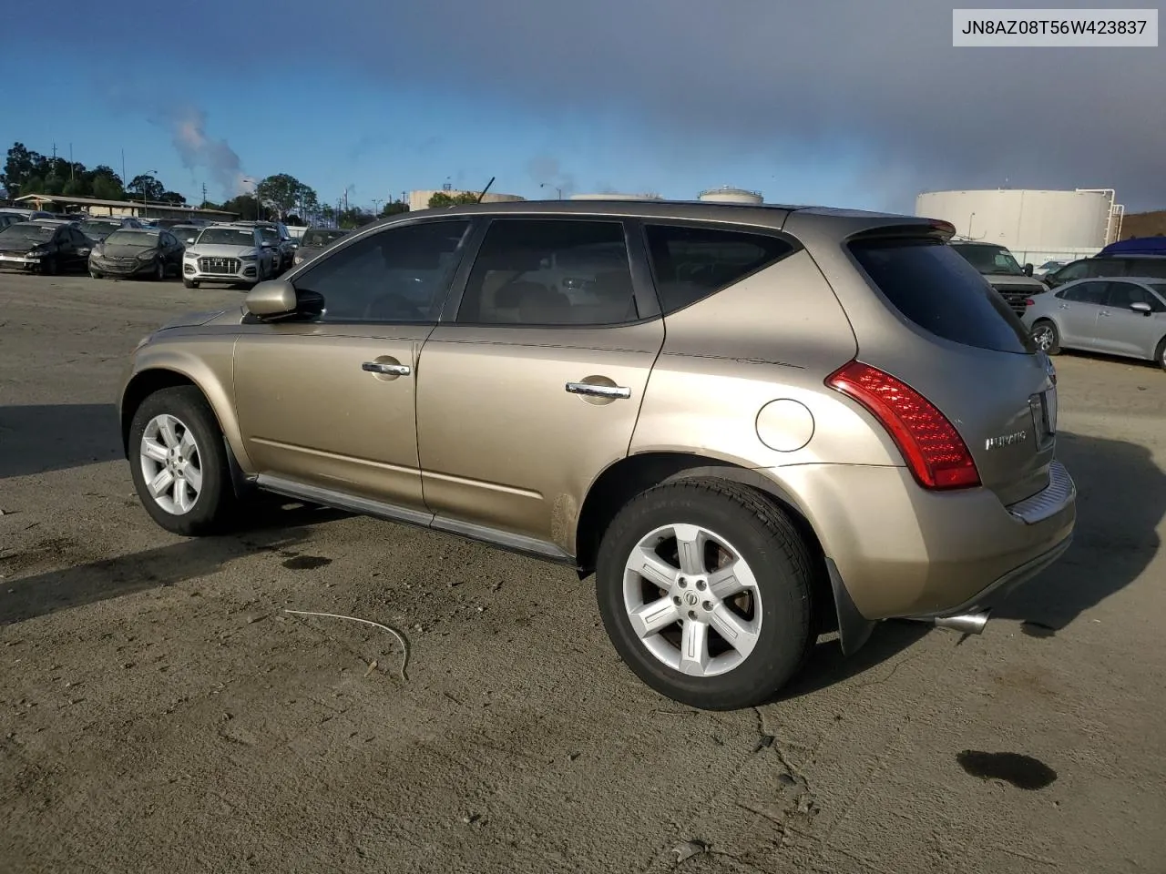 2006 Nissan Murano Sl VIN: JN8AZ08T56W423837 Lot: 70247344