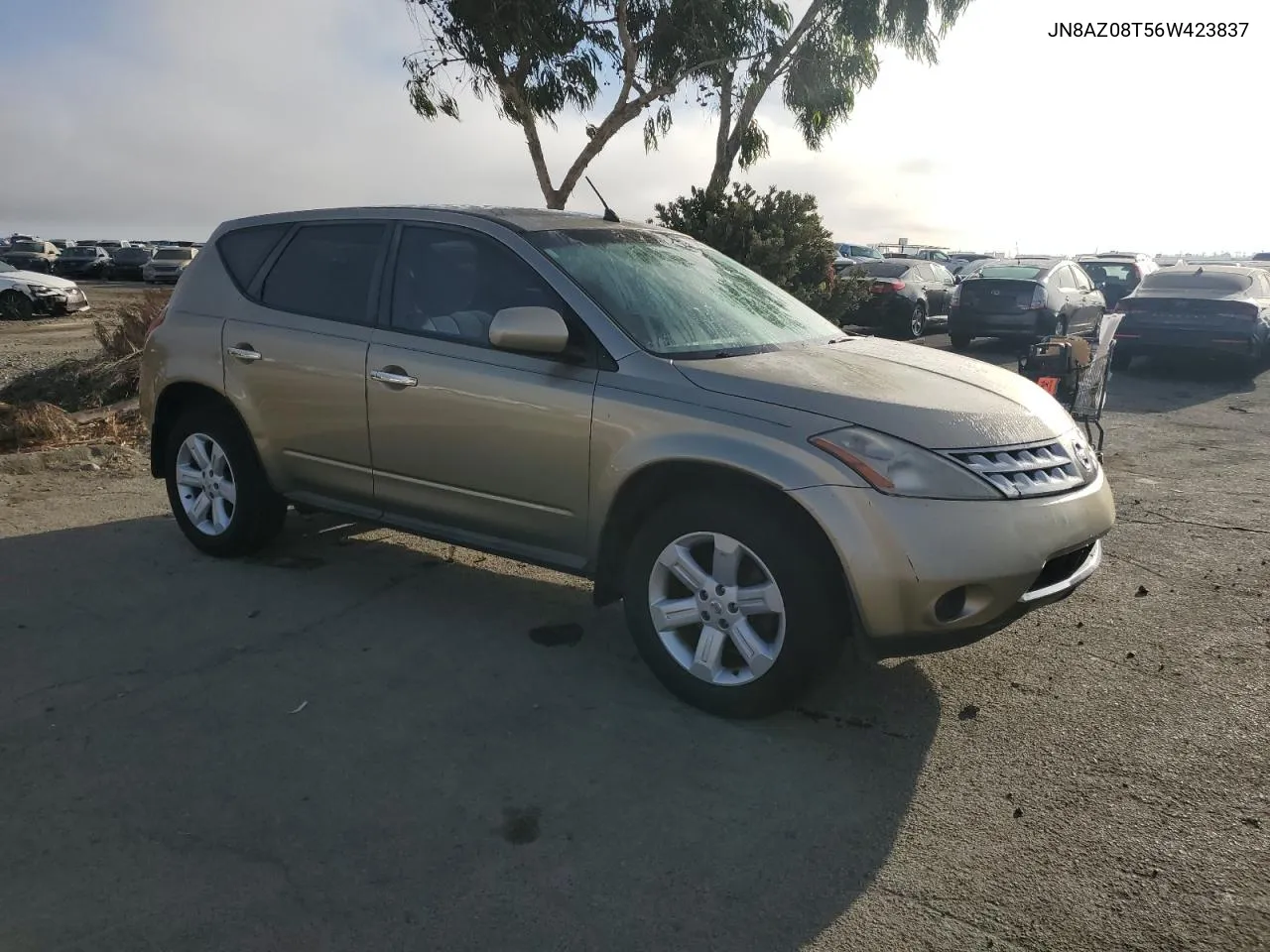 2006 Nissan Murano Sl VIN: JN8AZ08T56W423837 Lot: 70247344