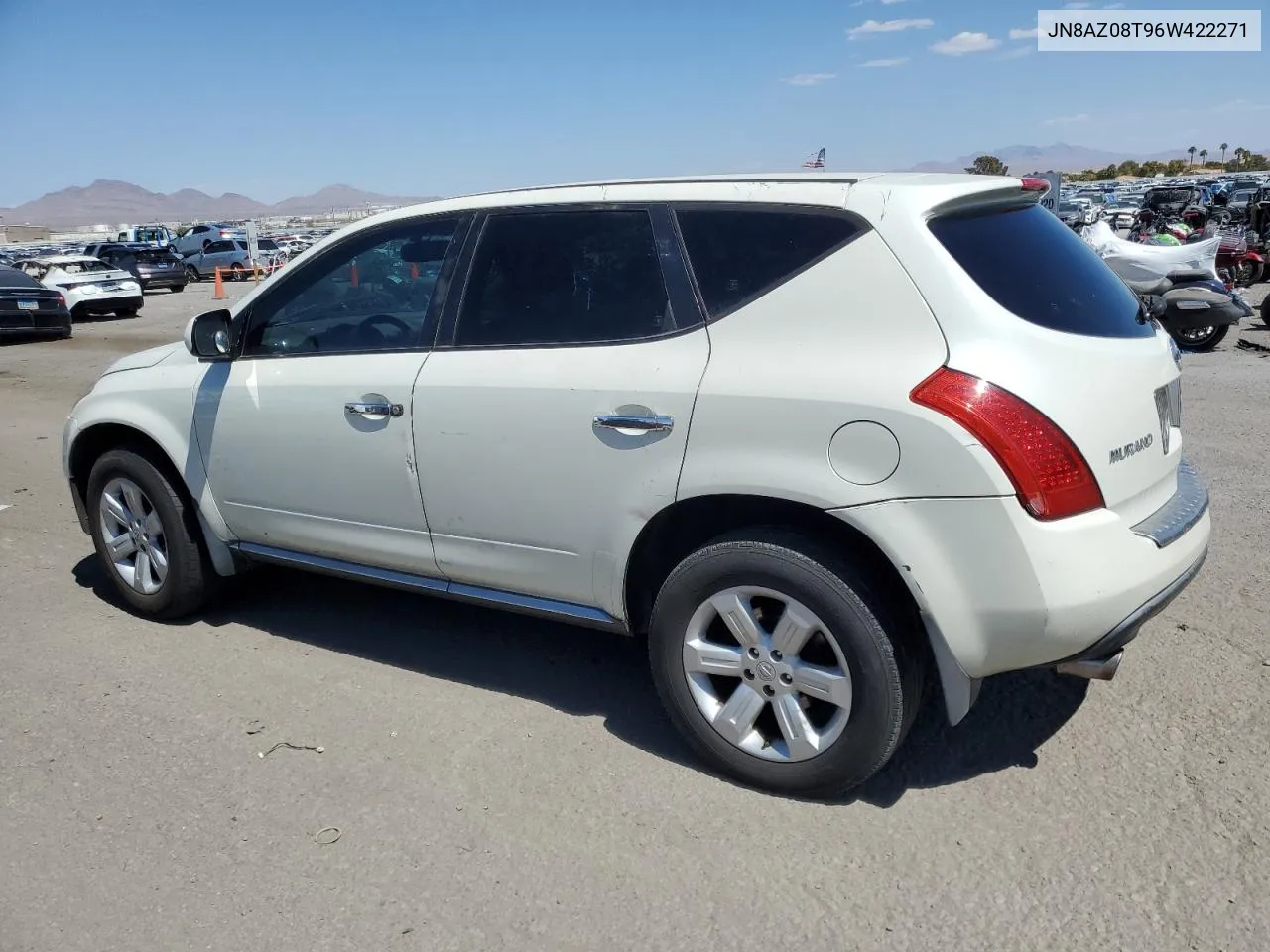 2006 Nissan Murano Sl VIN: JN8AZ08T96W422271 Lot: 70328854