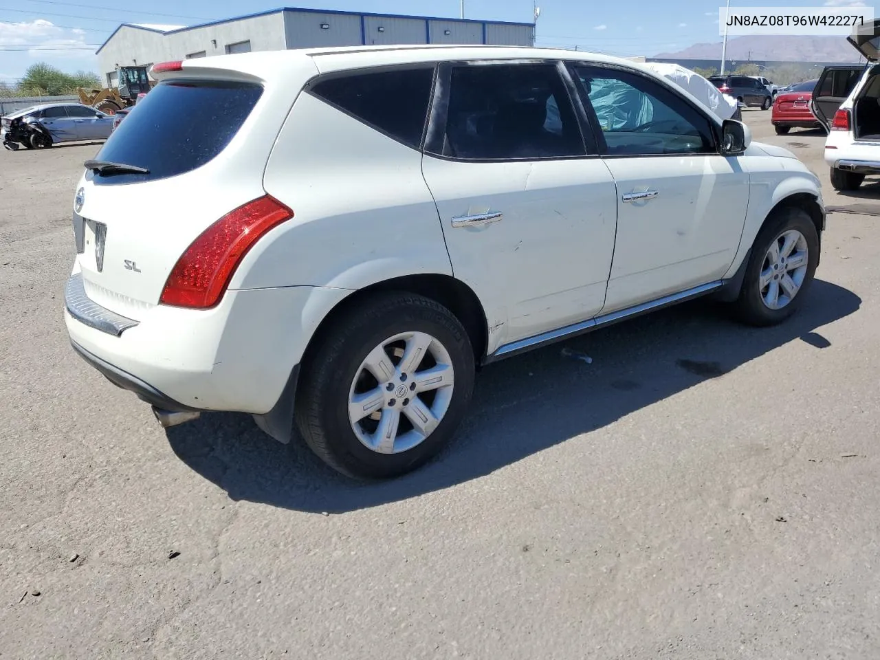 2006 Nissan Murano Sl VIN: JN8AZ08T96W422271 Lot: 70328854