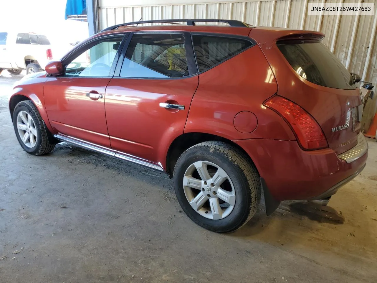 2006 Nissan Murano Sl VIN: JN8AZ08T26W427683 Lot: 70979874