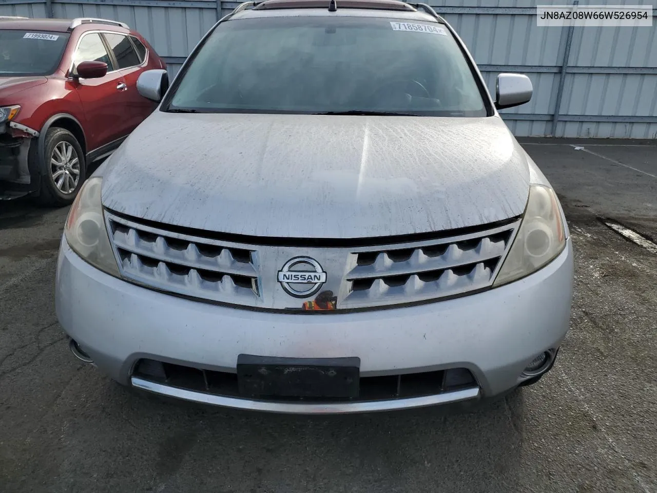 JN8AZ08W66W526954 2006 Nissan Murano Sl