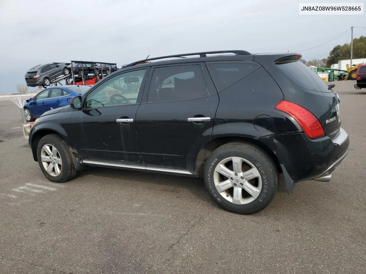 2006 Nissan Murano Sl VIN: JN8AZ08W96W528665 Lot: 78147094