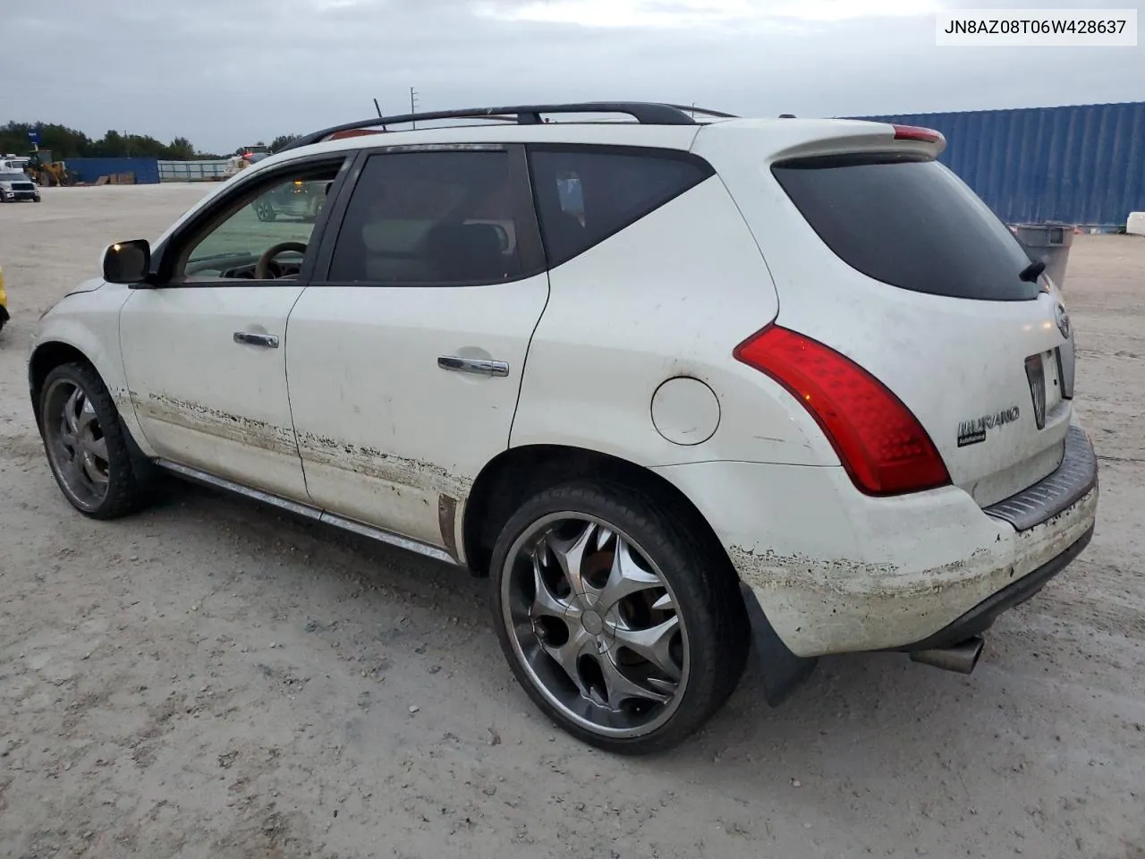 2006 Nissan Murano Sl VIN: JN8AZ08T06W428637 Lot: 78595444