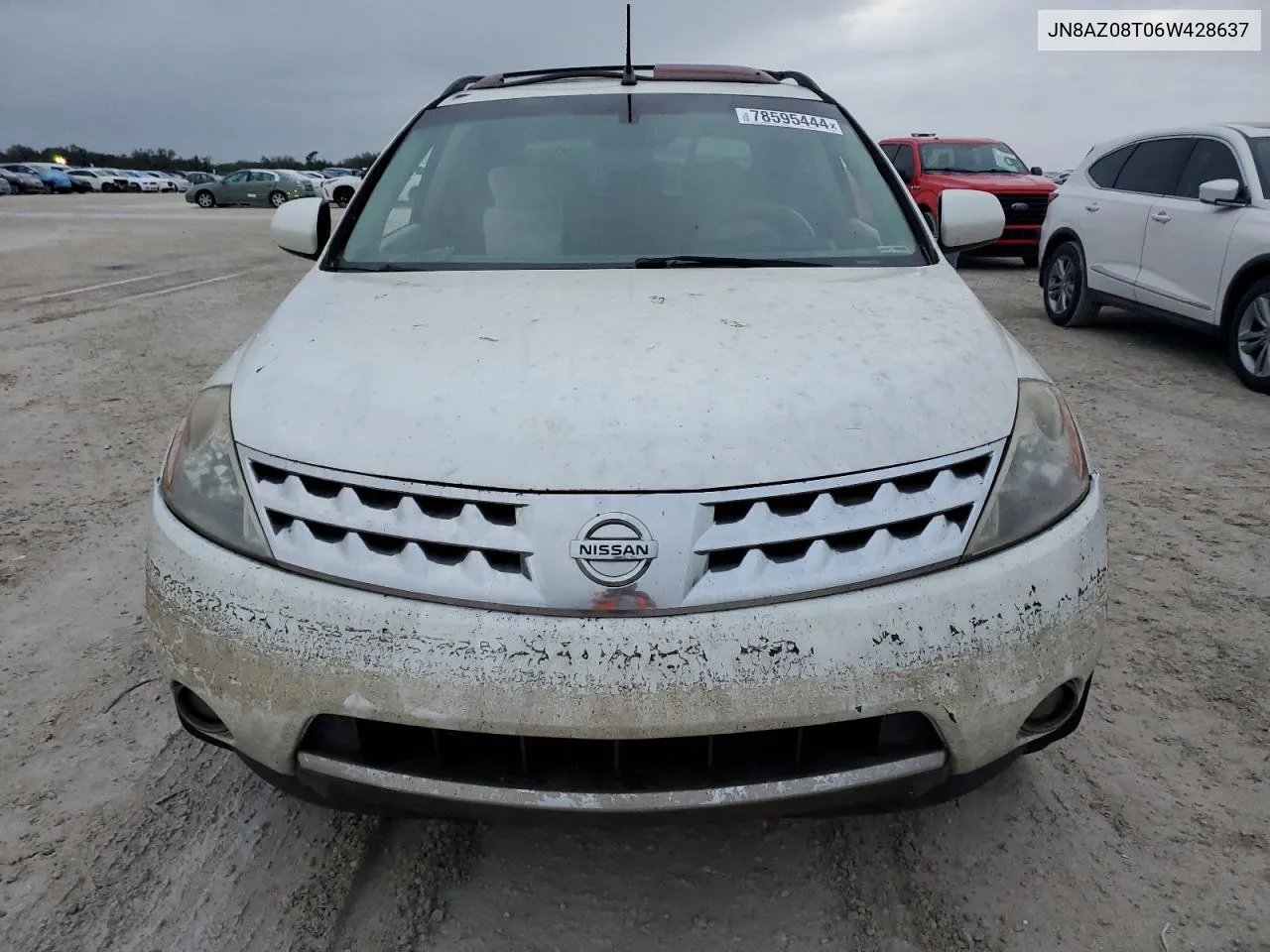 2006 Nissan Murano Sl VIN: JN8AZ08T06W428637 Lot: 78595444