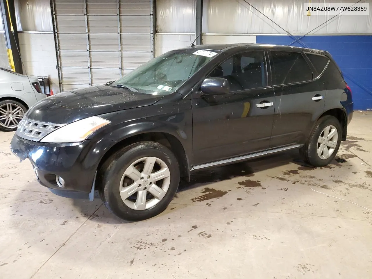 JN8AZ08W77W628359 2007 Nissan Murano Sl