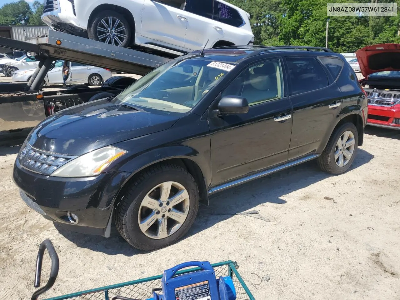 JN8AZ08W57W612841 2007 Nissan Murano Sl