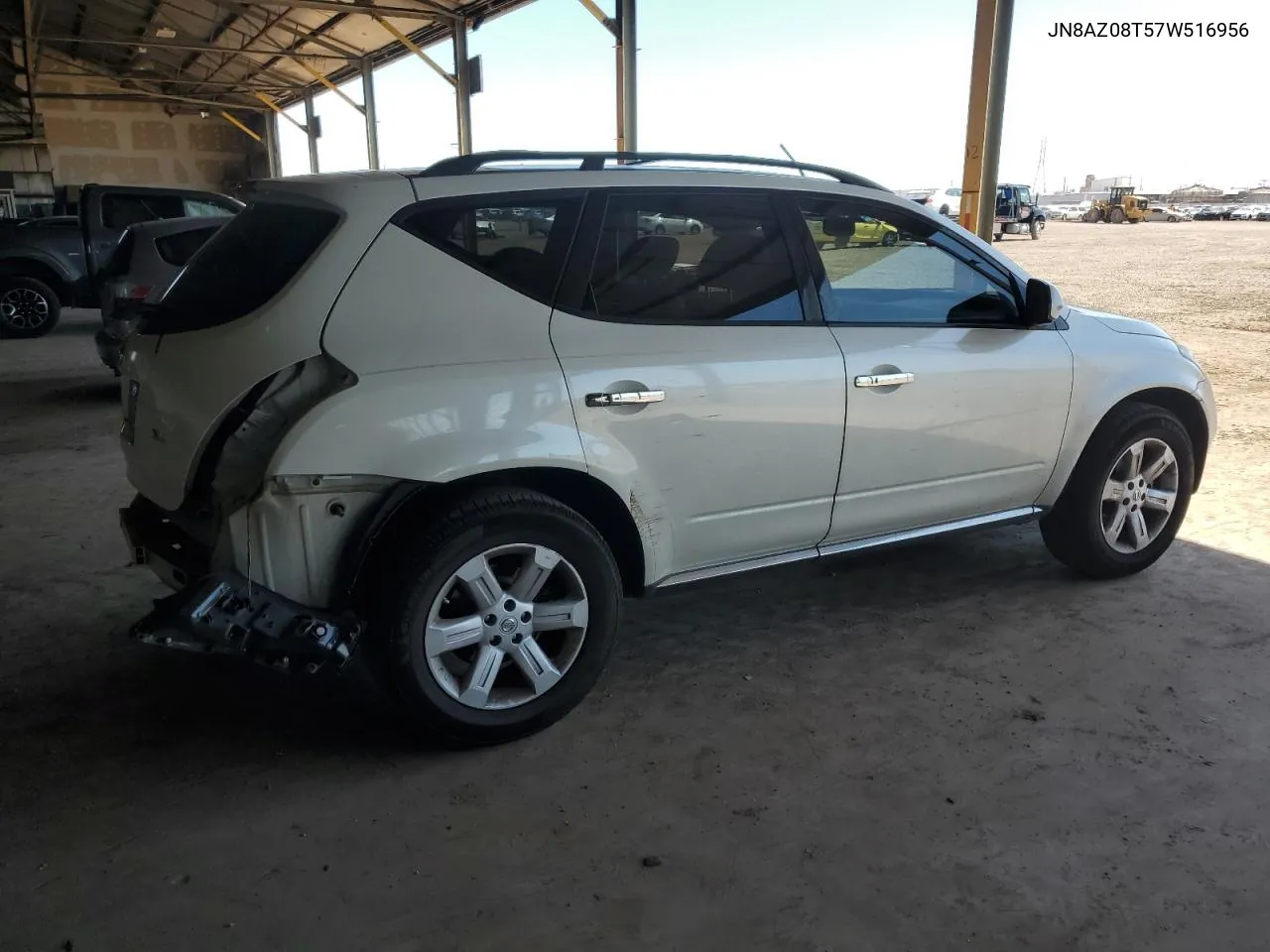 JN8AZ08T57W516956 2007 Nissan Murano Sl