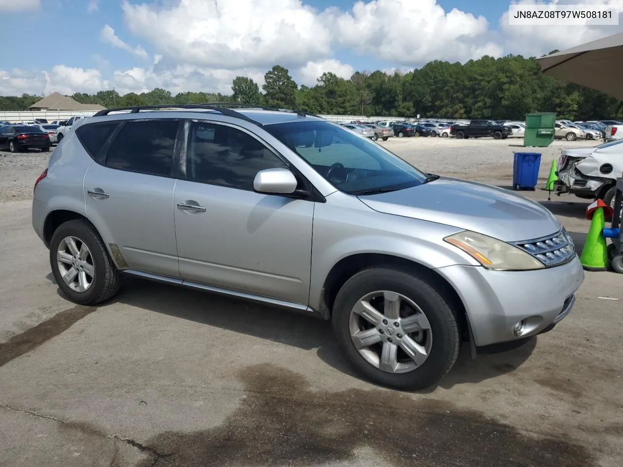 JN8AZ08T97W508181 2007 Nissan Murano Sl