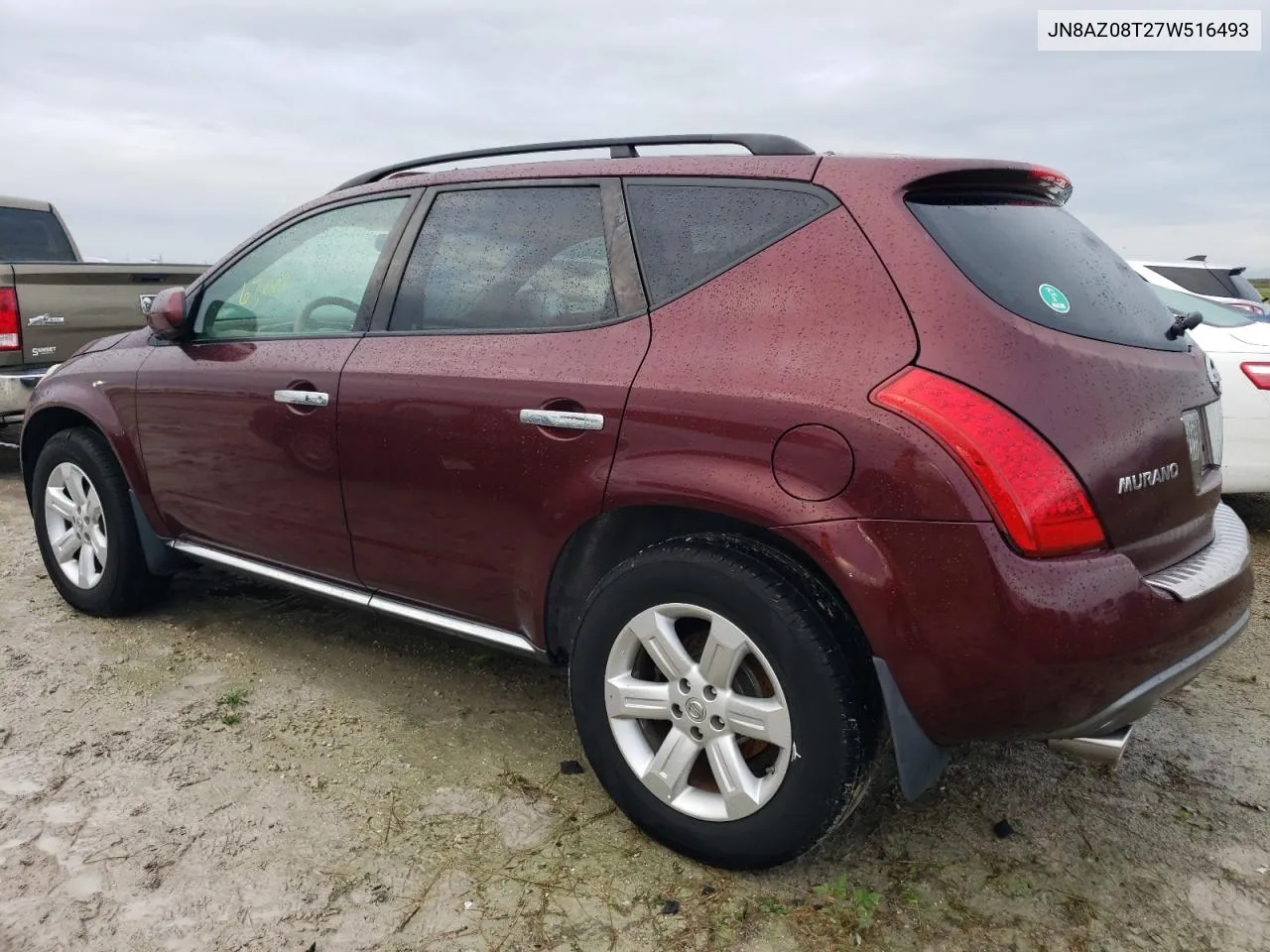 JN8AZ08T27W516493 2007 Nissan Murano Sl