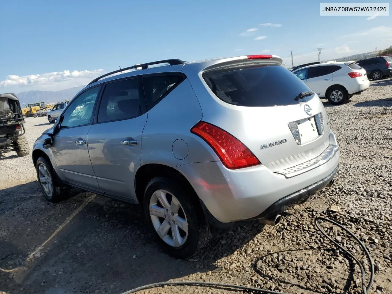 2007 Nissan Murano Sl VIN: JN8AZ08W57W632426 Lot: 74784814