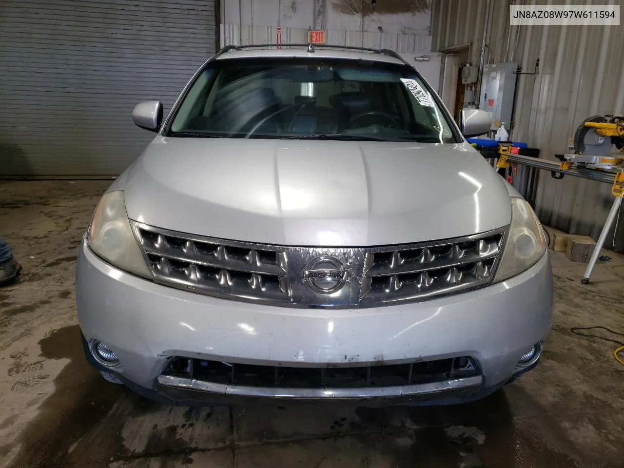 JN8AZ08W97W611594 2007 Nissan Murano Sl