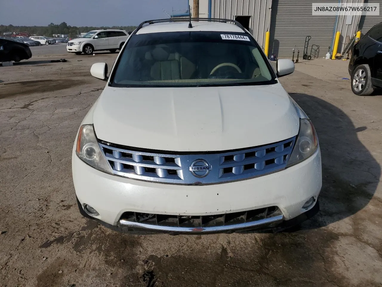 JN8AZ08W67W656217 2007 Nissan Murano Sl