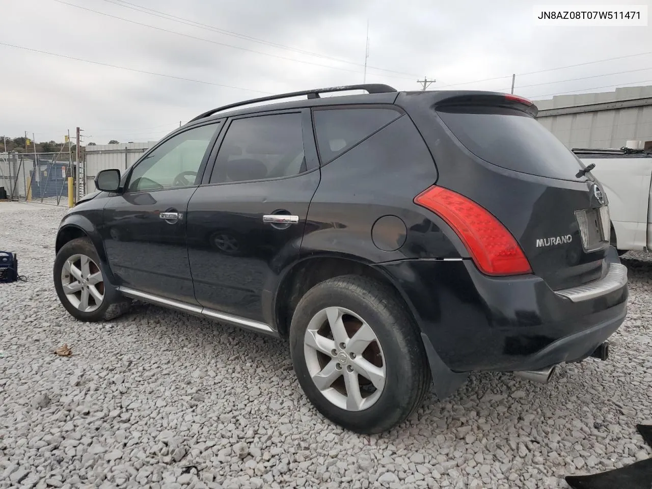 JN8AZ08T07W511471 2007 Nissan Murano Sl