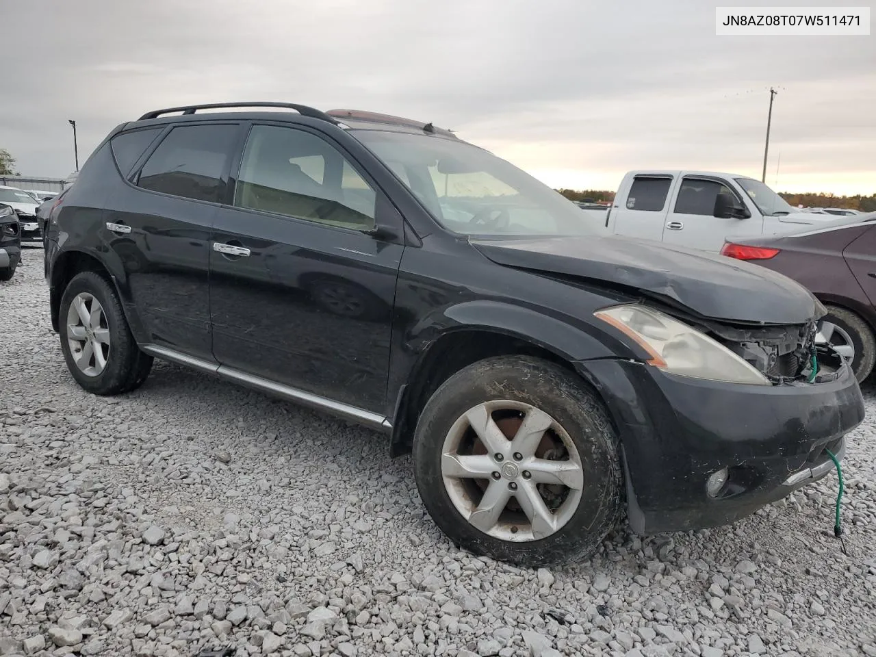 JN8AZ08T07W511471 2007 Nissan Murano Sl