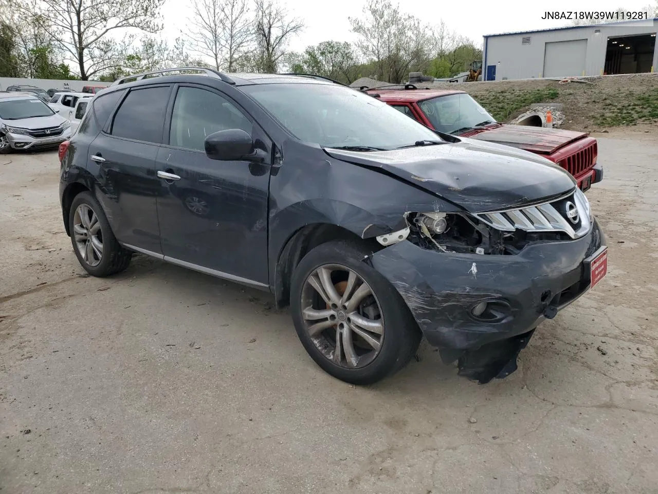 JN8AZ18W39W119281 2009 Nissan Murano S