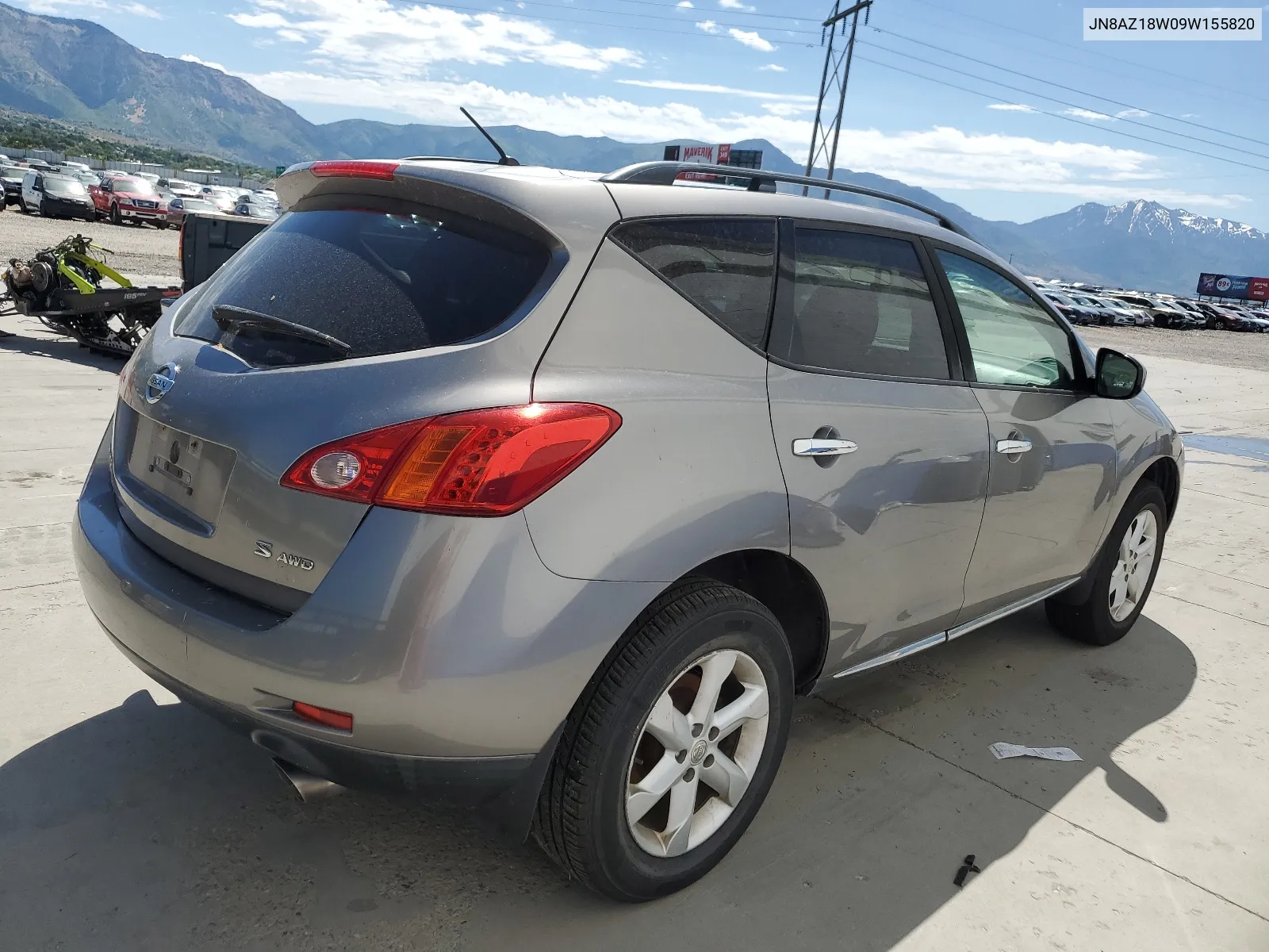 JN8AZ18W09W155820 2009 Nissan Murano S