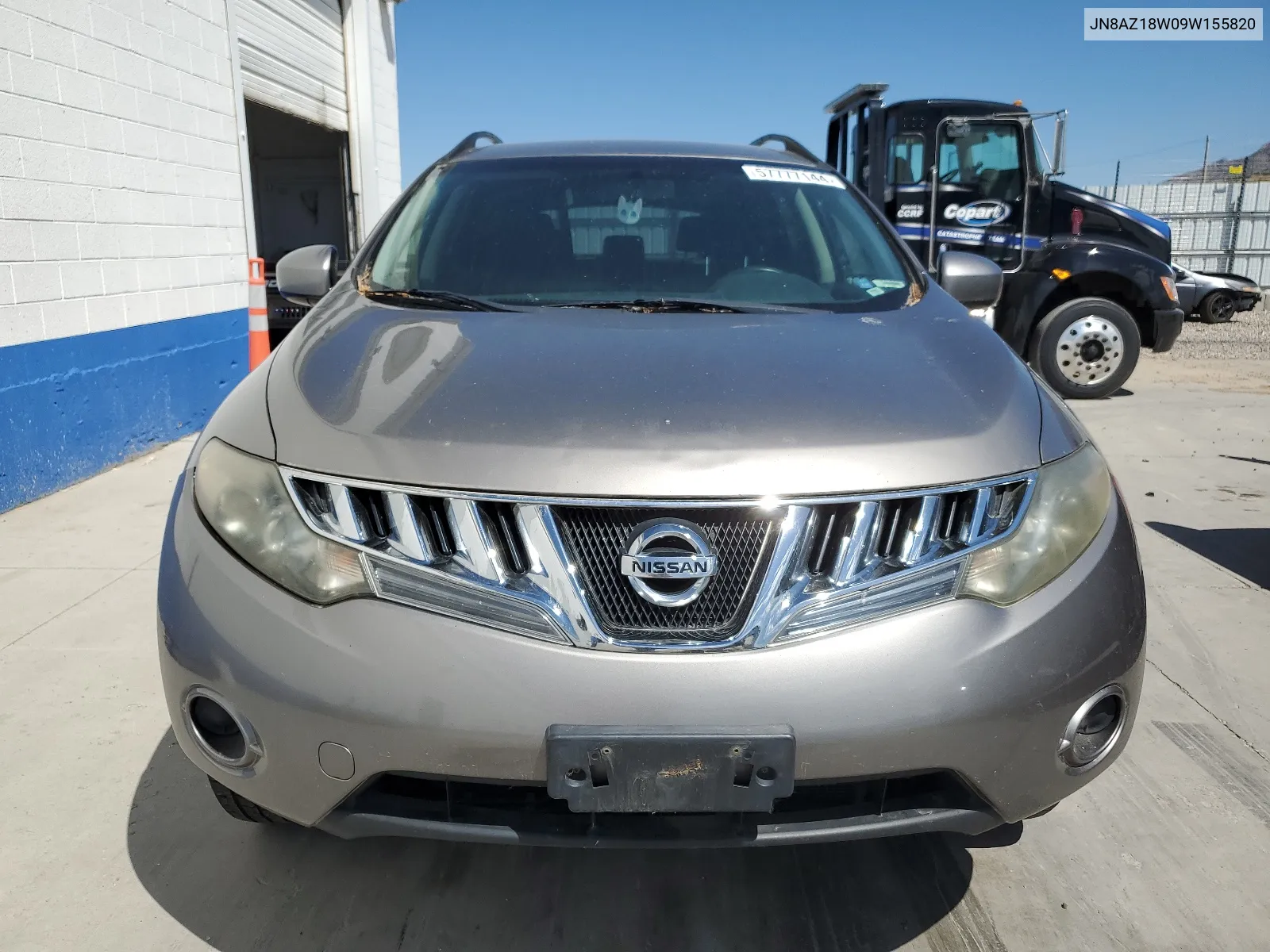 JN8AZ18W09W155820 2009 Nissan Murano S