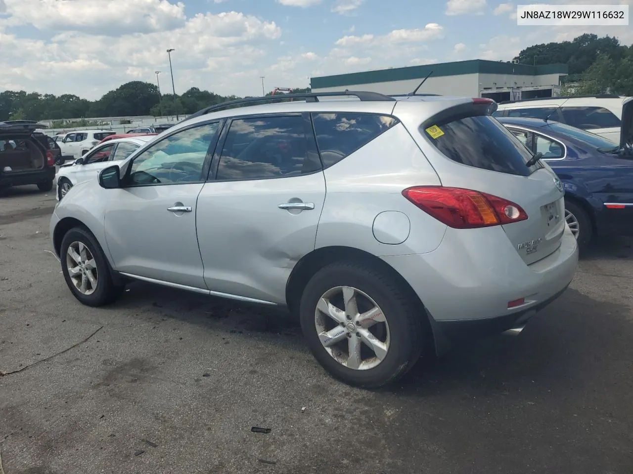 JN8AZ18W29W116632 2009 Nissan Murano S