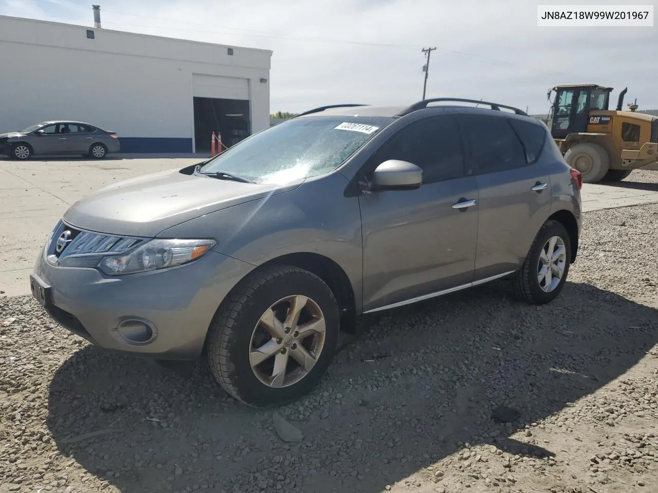 2009 Nissan Murano S VIN: JN8AZ18W99W201967 Lot: 60261114