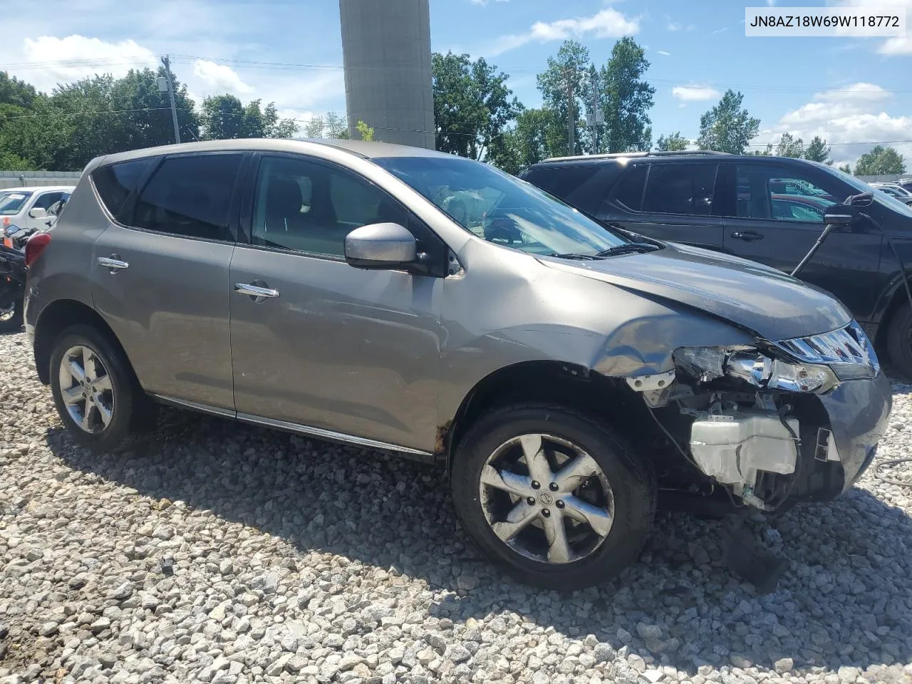 JN8AZ18W69W118772 2009 Nissan Murano S