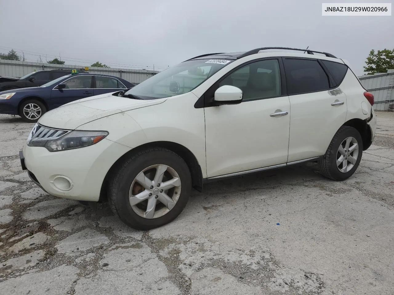 JN8AZ18U29W020966 2009 Nissan Murano S