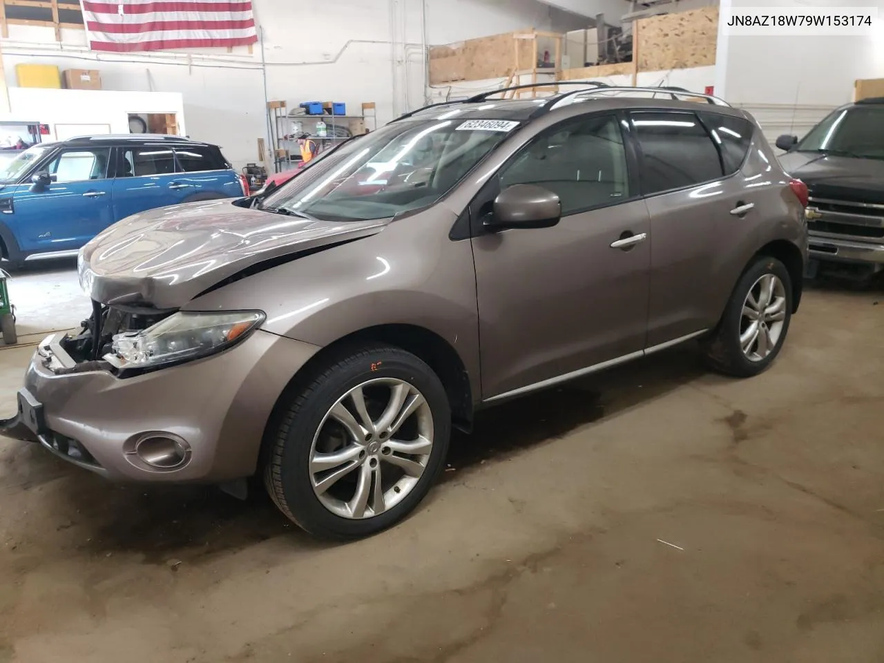 JN8AZ18W79W153174 2009 Nissan Murano S