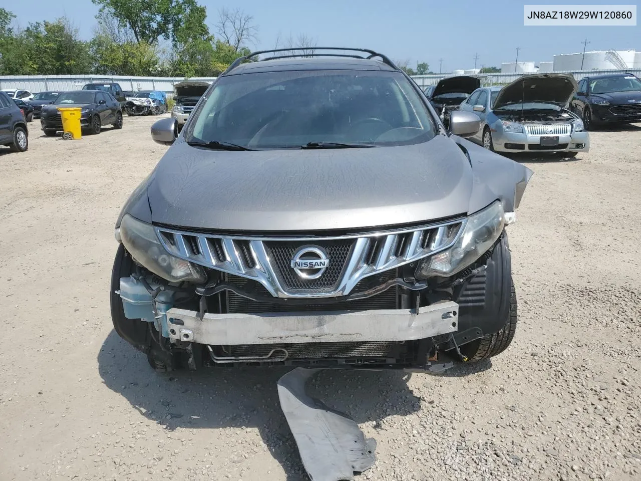 JN8AZ18W29W120860 2009 Nissan Murano S