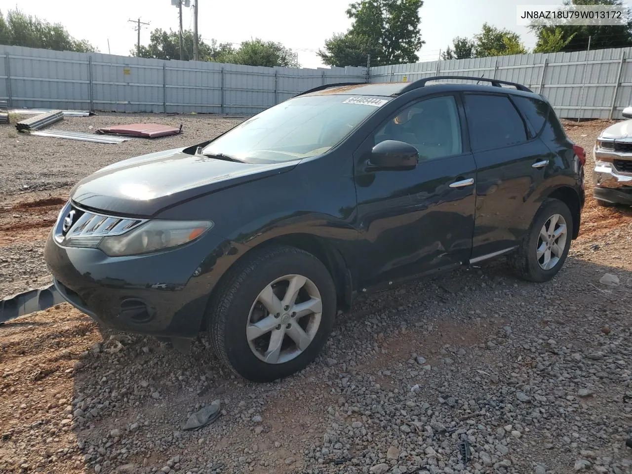 2009 Nissan Murano S VIN: JN8AZ18U79W013172 Lot: 64405444