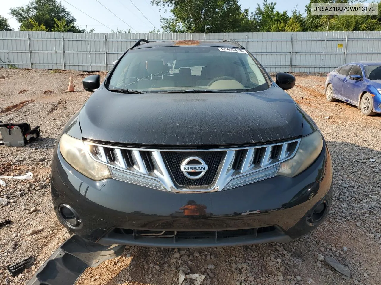 2009 Nissan Murano S VIN: JN8AZ18U79W013172 Lot: 64405444