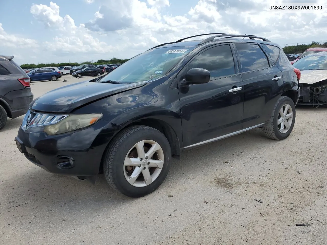 2009 Nissan Murano S VIN: JN8AZ18UX9W001890 Lot: 64511864