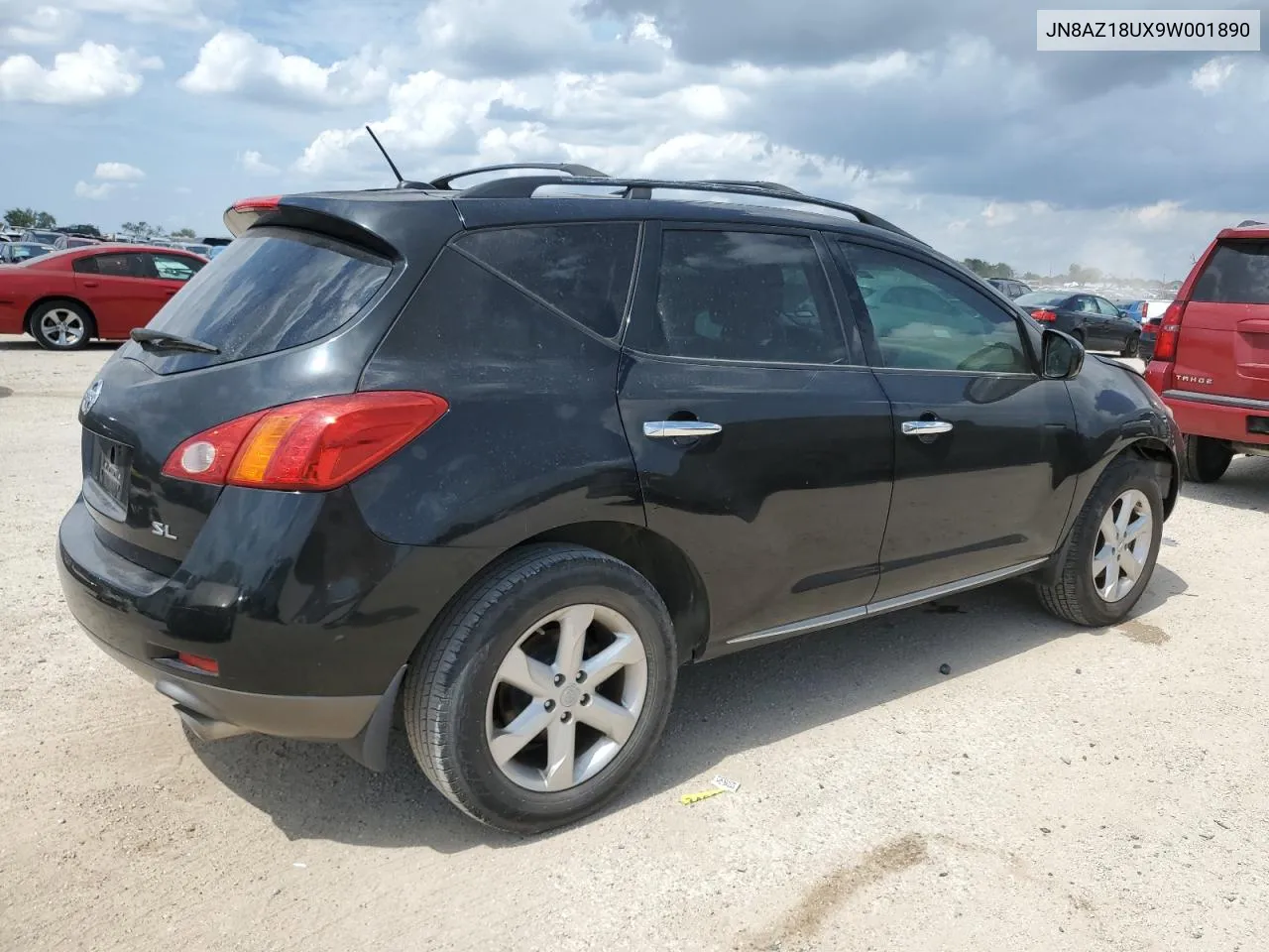 2009 Nissan Murano S VIN: JN8AZ18UX9W001890 Lot: 64511864