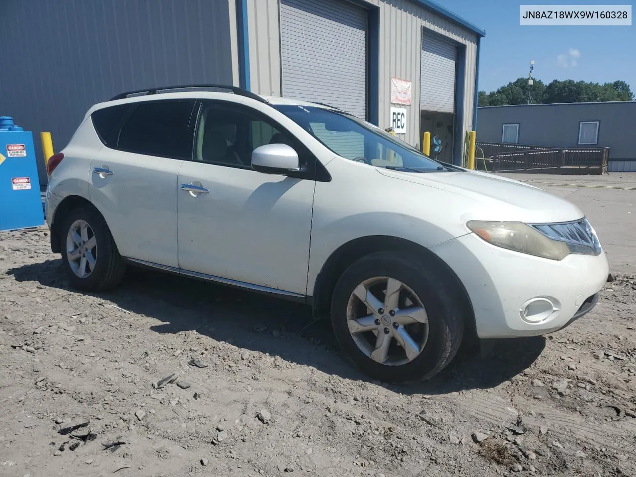 2009 Nissan Murano S VIN: JN8AZ18WX9W160328 Lot: 64943234